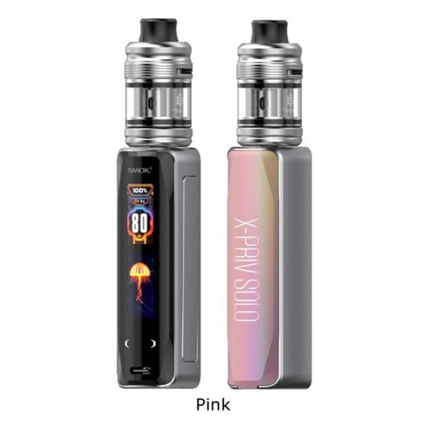 SMOK X-Priv Solo Kit 80W with TF-D Subtank and D-Coil Series SMOK X-Priv Solo Kit 80W with TF-D Subtank and D-Coil Series