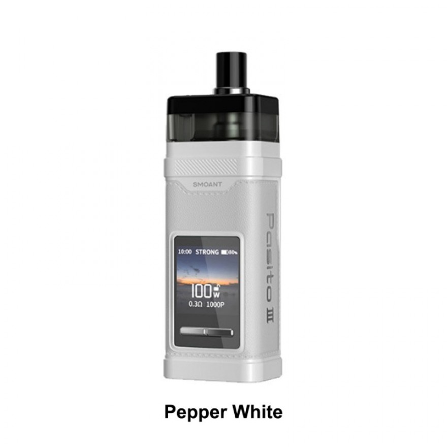 Smoant Pasito III 3 Pod Mod Kit 100W 2800mAh 7ml Smoant Pasito III 3 Pod Mod Kit 100W 2800mAh 7ml