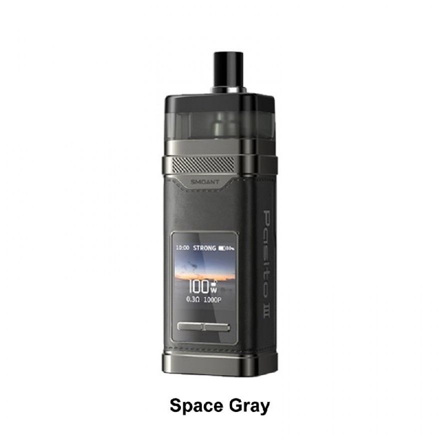 Smoant Pasito III 3 Pod Mod Kit 100W 2800mAh 7ml Smoant Pasito III 3 Pod Mod Kit 100W 2800mAh 7ml