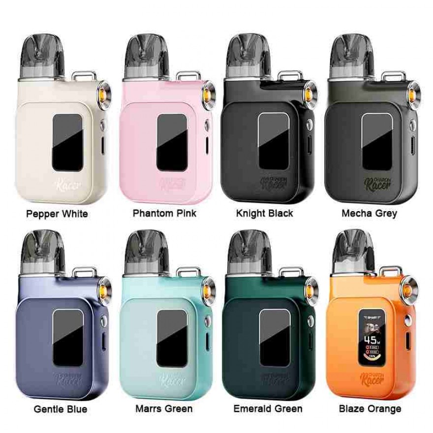 Smoant Charon Racer Pod Mod Kit 45W 1000mAh TFT Screen Type-C Smoant Charon Racer Pod Mod Kit 45W 1000mAh TFT Screen Type-C