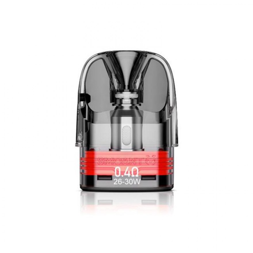Smoant Charon Racer Pod Cartridge 2ml Mesh Pod 0.4Ω 0.6Ω 0.8Ω 2PCS Smoant Charon Racer Pod Cartridge 2ml Mesh Pod 0.4Ω 0.6Ω 0.8Ω 2PCS