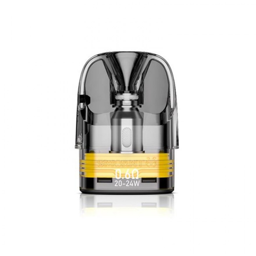Smoant Charon Racer Pod Cartridge 2ml Mesh Pod 0.4Ω 0.6Ω 0.8Ω 2PCS Smoant Charon Racer Pod Cartridge 2ml Mesh Pod 0.4Ω 0.6Ω 0.8Ω 2PCS