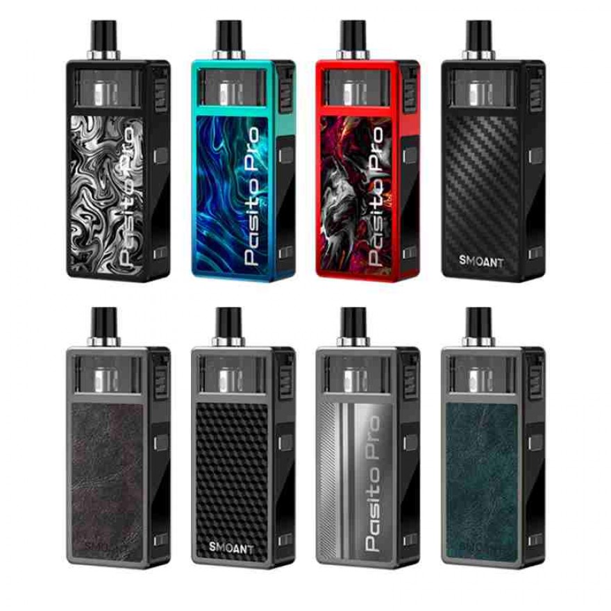 Smoant Pasito Pro Kit 1500mAh 50W Pod System S Series Coil Vape Smoant Pasito Pro Kit 1500mAh 50W Pod System S Series Coil Vape