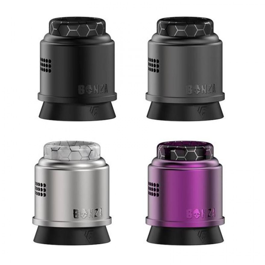 ThunderCloud x Vaping Bogan Bonza Pro RDA Atomizer Dual Coil 25mm ThunderCloud x Vaping Bogan Bonza Pro RDA Atomizer Dual Coil 25mm