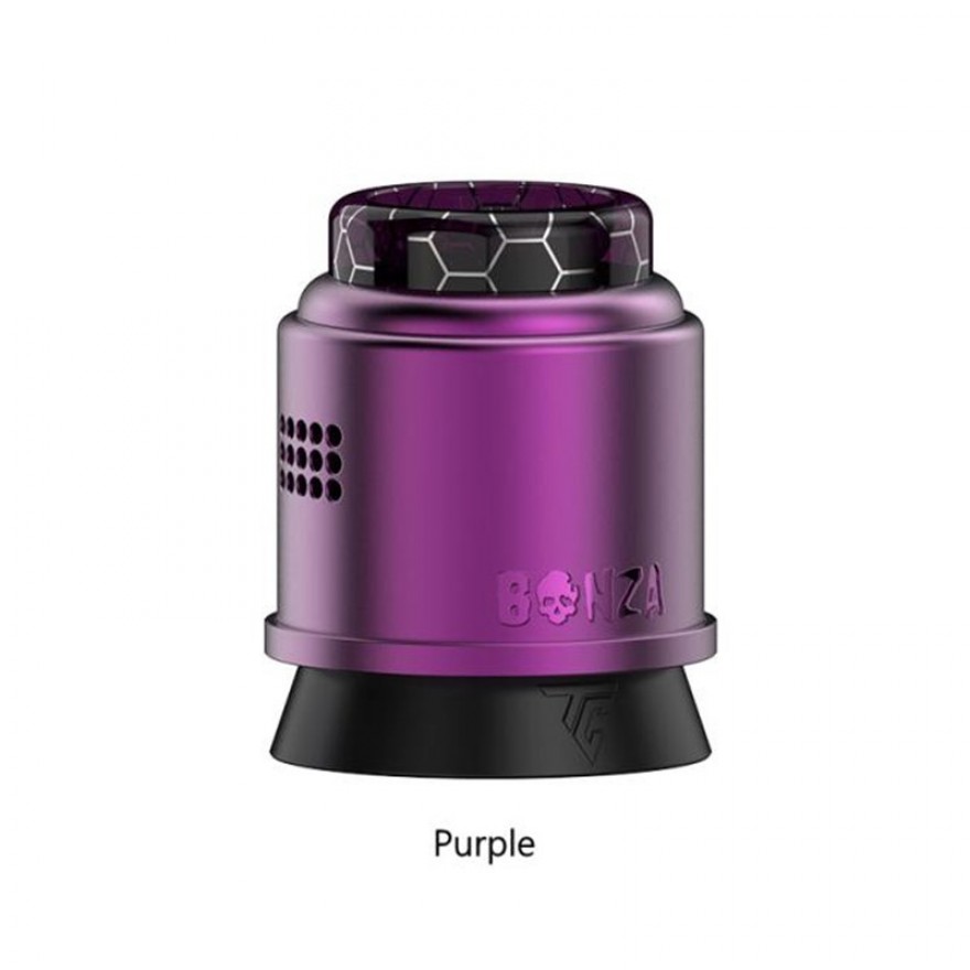 ThunderCloud x Vaping Bogan Bonza Pro RDA Atomizer Dual Coil 25mm ThunderCloud x Vaping Bogan Bonza Pro RDA Atomizer Dual Coil 25mm