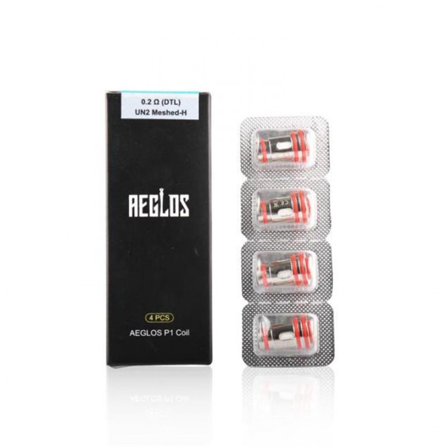 Uwell Aeglos P1 Coil UN2 Meshed-H 0.2Ω 0.6Ω Pod Vape Coil 4PCS Uwell Aeglos P1 Coil UN2 Meshed-H 0.2Ω 0.6Ω Pod Vape Coil 4PCS