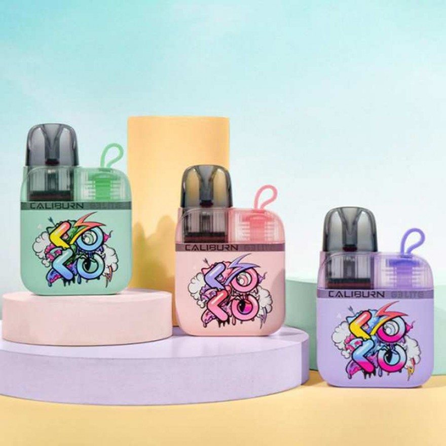 Uwell Caliburn G3 Lite KOKO Pod System Kit 1200mAh 25W Vape Device Uwell Caliburn G3 Lite KOKO Pod System Kit 1200mAh 25W Vape Device