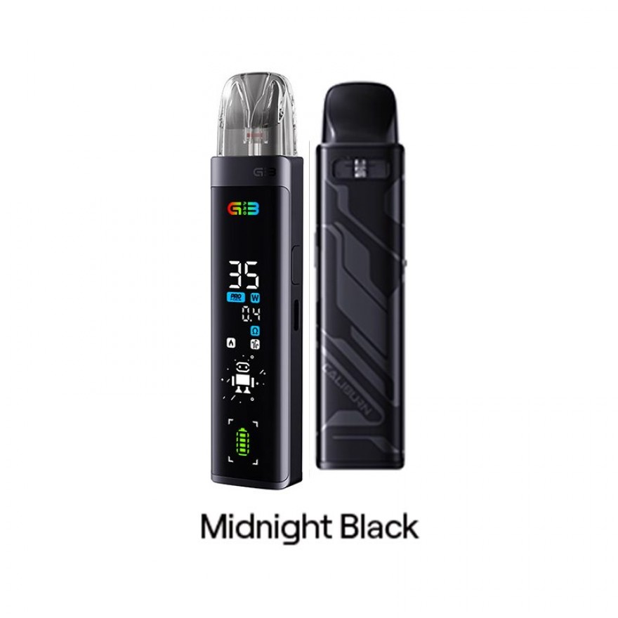 Uwell Caliburn G3 Pro Pod System Kit 35W 1000mAh Full Screen Vape Uwell Caliburn G3 Pro Pod System Kit 35W 1000mAh Full Screen Vape