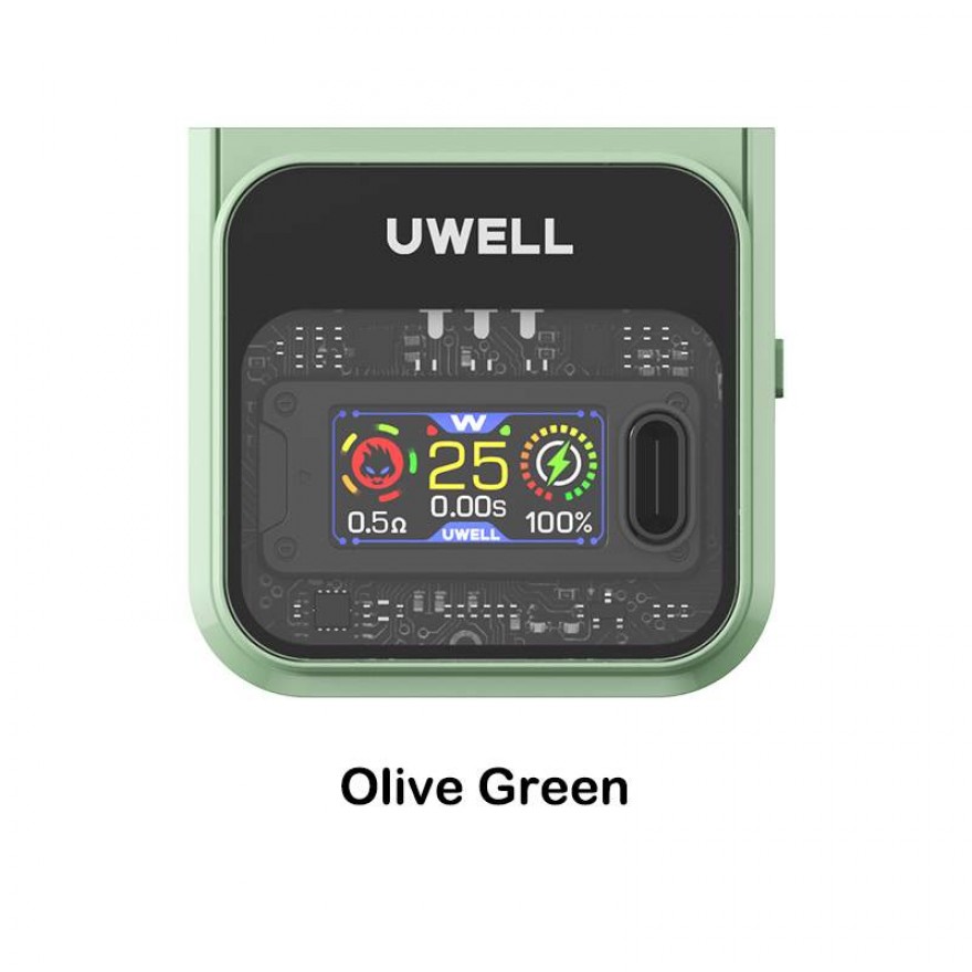 Uwell COZI Device 800mAh Pod System 25W Dual Mesh Airflow Vape Uwell COZI Device 800mAh Pod System 25W Dual Mesh Airflow Vape