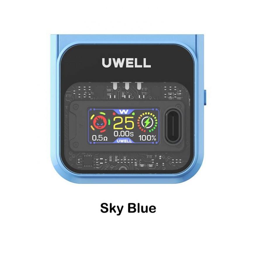 Uwell COZI Device 800mAh Pod System 25W Dual Mesh Airflow Vape Uwell COZI Device 800mAh Pod System 25W Dual Mesh Airflow Vape