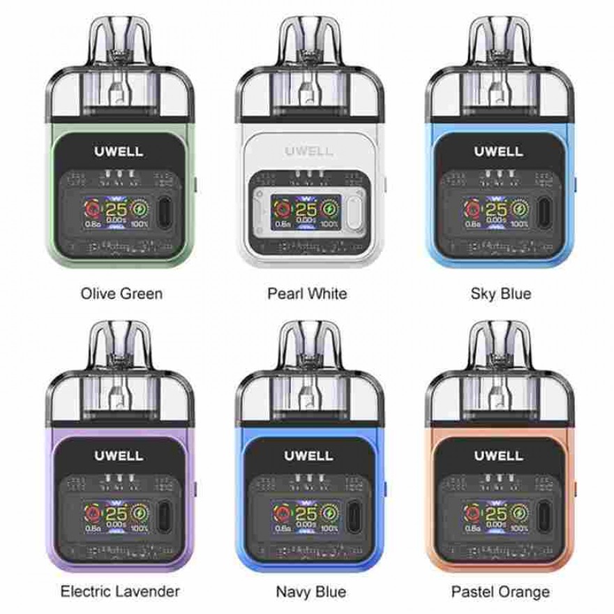 Uwell COZI Pod System Kit 25W 800mAh Refillable & Prefilled Vape Device Uwell COZI Pod System Kit 25W 800mAh Refillable & Prefilled Vape Device