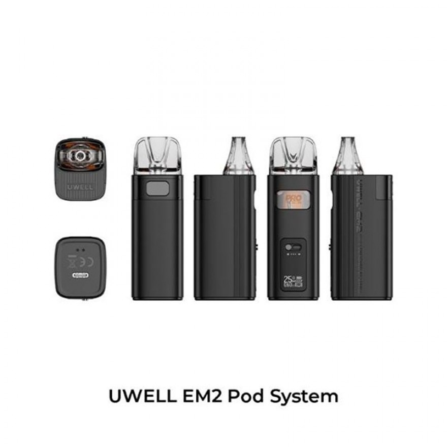 Uwell EM2 Pod System Kit 40W 1200mAh Leak-Proof Vape Device Uwell EM2 Pod System Kit 40W 1200mAh Leak-Proof Vape Device