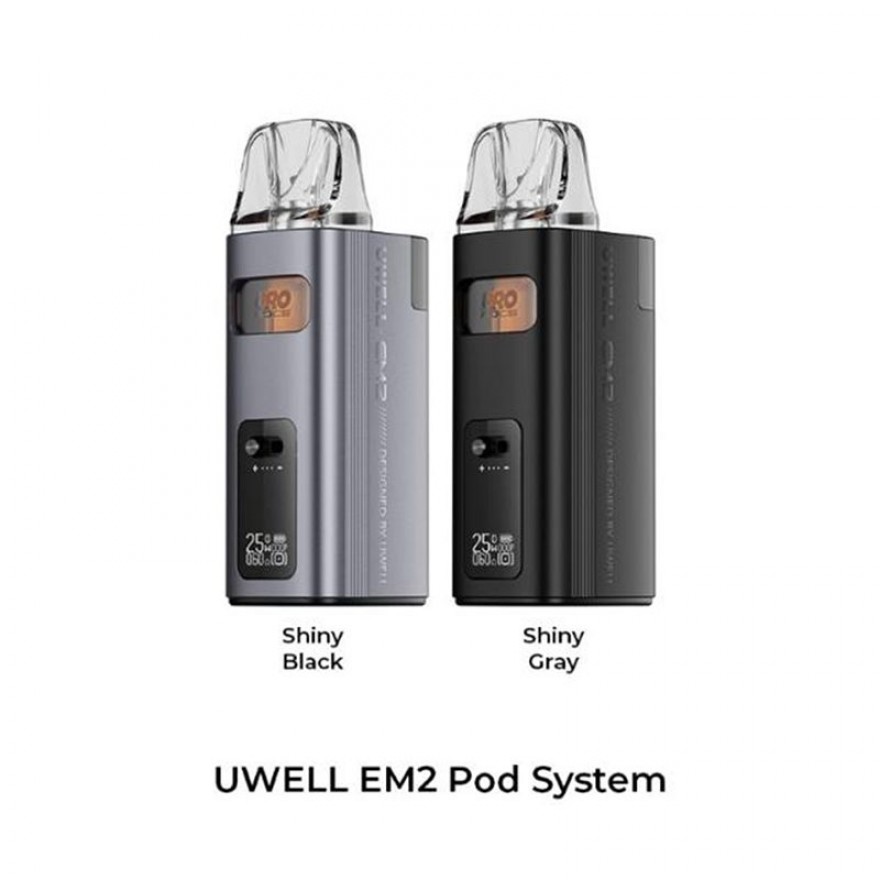 Uwell EM2 Pod System Kit 40W 1200mAh Leak-Proof Vape Device Uwell EM2 Pod System Kit 40W 1200mAh Leak-Proof Vape Device