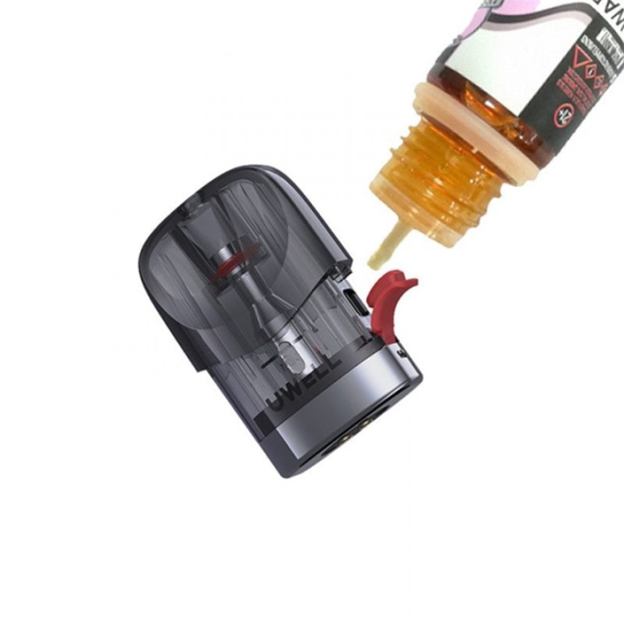 Uwell Popreel N1 Pod Cartridge 2ml 1.2Ω UN2 Meshed-H 2PCS Pack Uwell Popreel N1 Pod Cartridge 2ml 1.2Ω UN2 Meshed-H 2PCS Pack