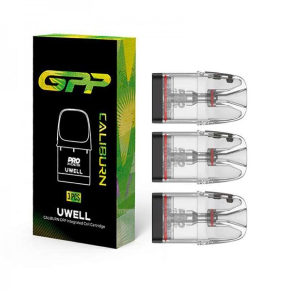 Uwell Upgraded Caliburn GPP Cartridge 3ml Pod for G3 G4 Series