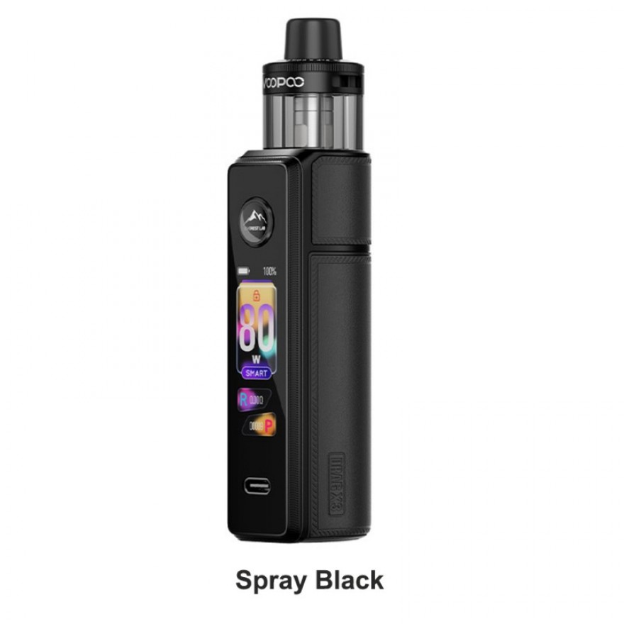 VOOPOO Drag X3 80W Pod Mod Kit with PnP X Cartridge DTL Pod VOOPOO Drag X3 80W Pod Mod Kit with PnP X Cartridge DTL Pod