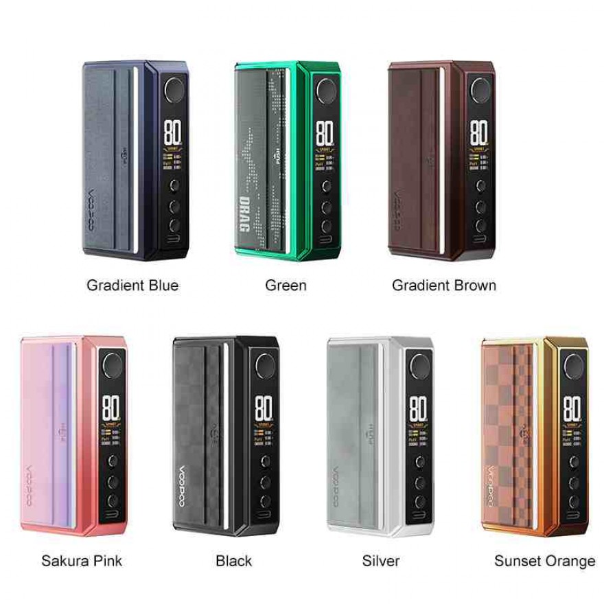 VOOPOO Drag 5 Box Mod 177W Dual 18650 TC Vape Mod Device VOOPOO Drag 5 Box Mod 177W Dual 18650 TC Vape Mod Device