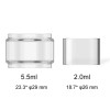 VOOPOO UFORCE-X Tank Replacement Glass Tube 2ml 5.5ml Pyrex 3PCS