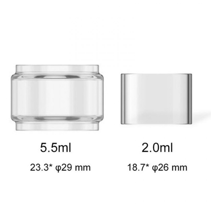 VOOPOO UFORCE-X Tank Replacement Glass Tube 2ml 5.5ml Pyrex 3PCS VOOPOO UFORCE-X Tank Replacement Glass Tube 2ml 5.5ml Pyrex 3PCS