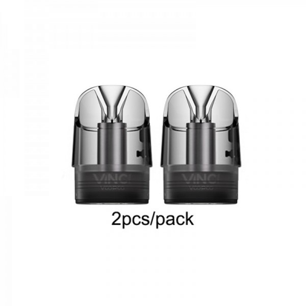 VOOPOO VINCI E Pod Cartridge 5ml Top Fill Replacement Pod 2pcs VOOPOO VINCI E Pod Cartridge 5ml Top Fill Replacement Pod 2pcs