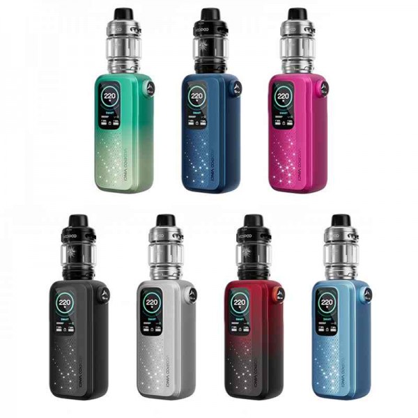 VOOPOO Vinci Spark 220 Kit 220W Dual 18650 Box Mod Vape Kit VOOPOO Vinci Spark 220 Kit 220W Dual 18650 Box Mod Vape Kit