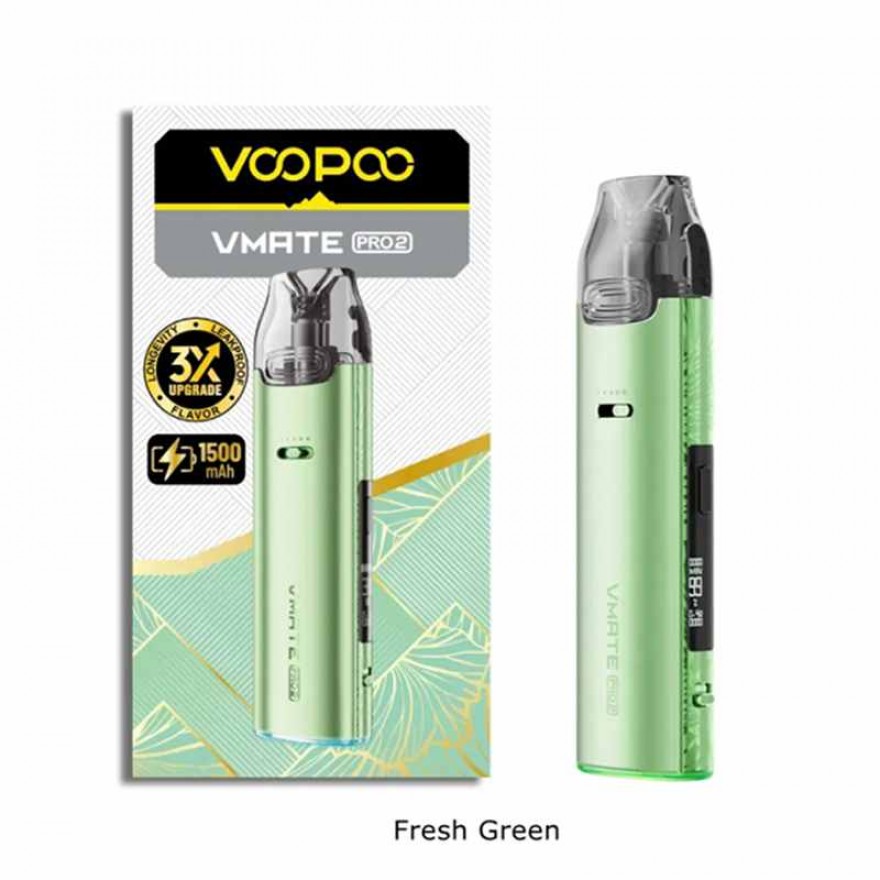 VOOPOO Vmate Pro 2 Pod Kit 1500mAh 30W with OLED Display & ECO Mode VOOPOO Vmate Pro 2 Pod Kit 1500mAh 30W with OLED Display & ECO Mode