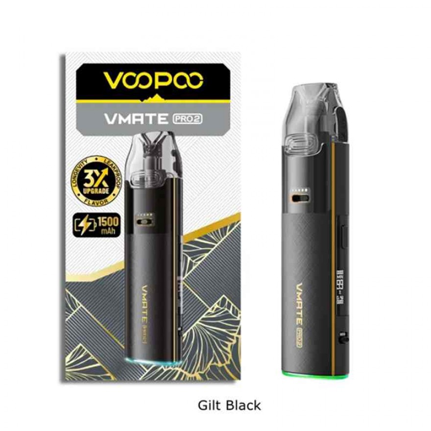 VOOPOO Vmate Pro 2 Pod Kit 1500mAh 30W with OLED Display & ECO Mode VOOPOO Vmate Pro 2 Pod Kit 1500mAh 30W with OLED Display & ECO Mode