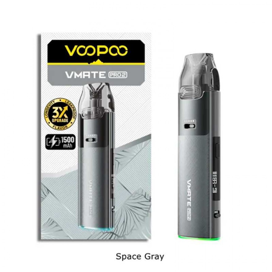 VOOPOO Vmate Pro 2 Pod Kit 1500mAh 30W with OLED Display & ECO Mode VOOPOO Vmate Pro 2 Pod Kit 1500mAh 30W with OLED Display & ECO Mode