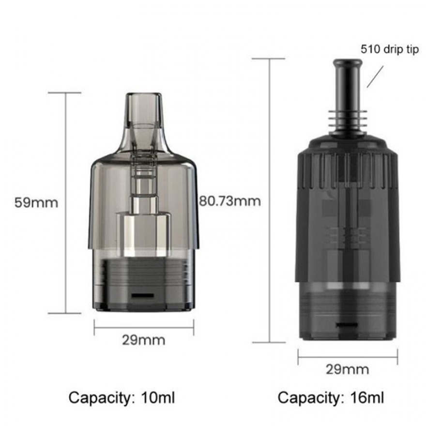 Vapefly Gobar Tornado Skylin Pod Cartridge 10ml/16ml Replacement Pod