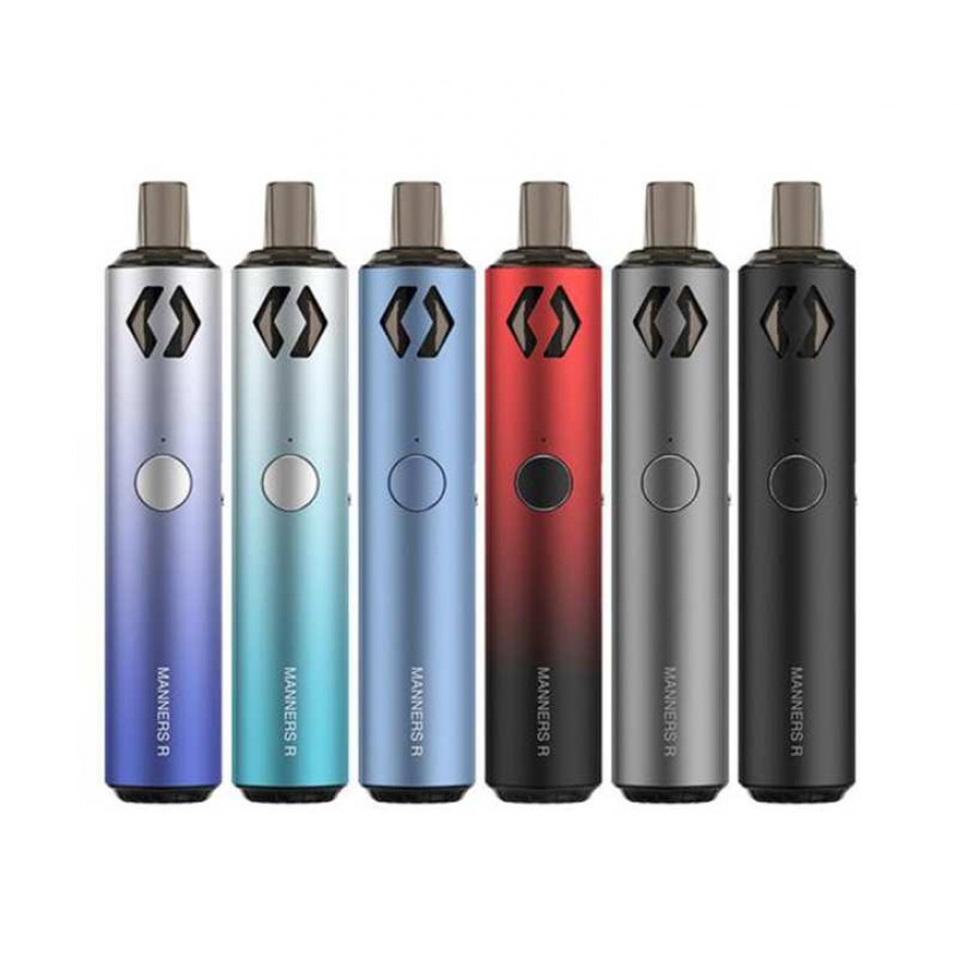 Vapefly Manners R Pod System Kit 1000mAh 3ml Adjustable Airflow Vapefly Manners R Pod System Kit 1000mAh 3ml Adjustable Airflow