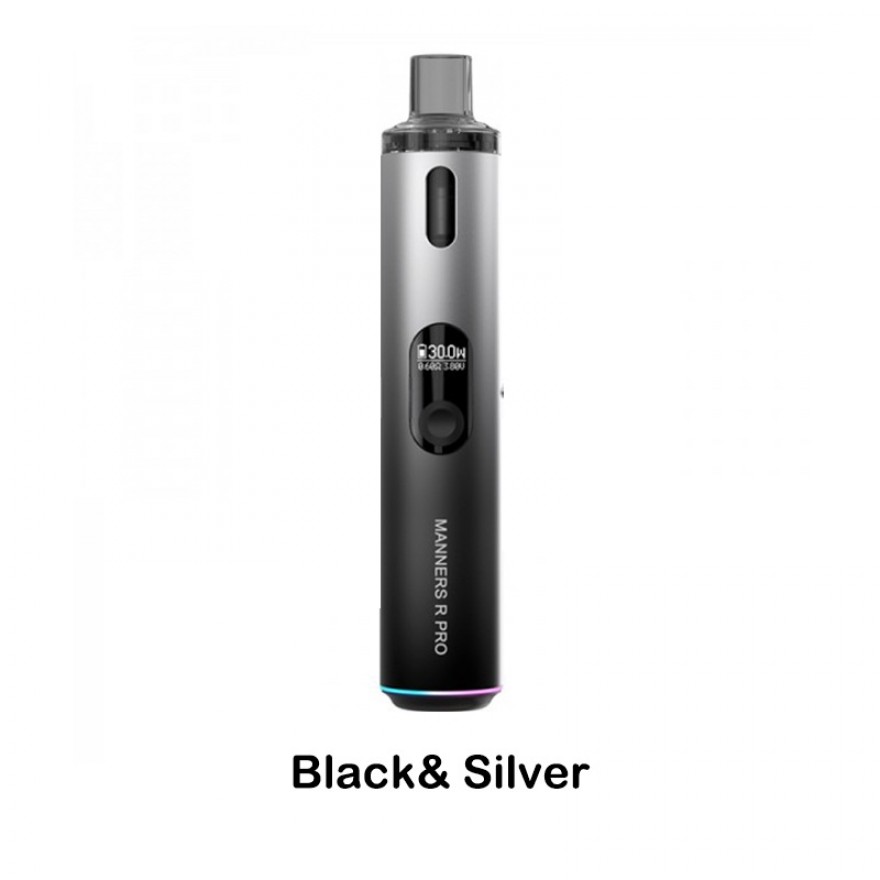 Vapefly Manners R Pro Pod Kit 30W 1100mAh Top Fill Vape Device Vapefly Manners R Pro Pod Kit 30W 1100mAh Top Fill Vape Device