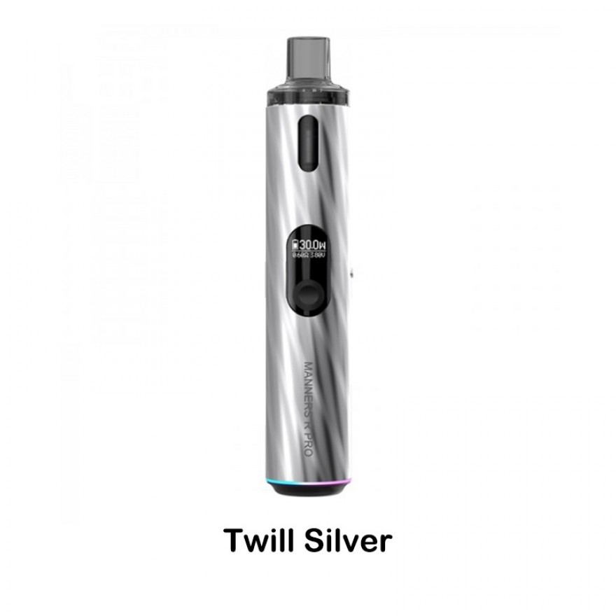 Vapefly Manners R Pro Pod Kit 30W 1100mAh Top Fill Vape Device Vapefly Manners R Pro Pod Kit 30W 1100mAh Top Fill Vape Device