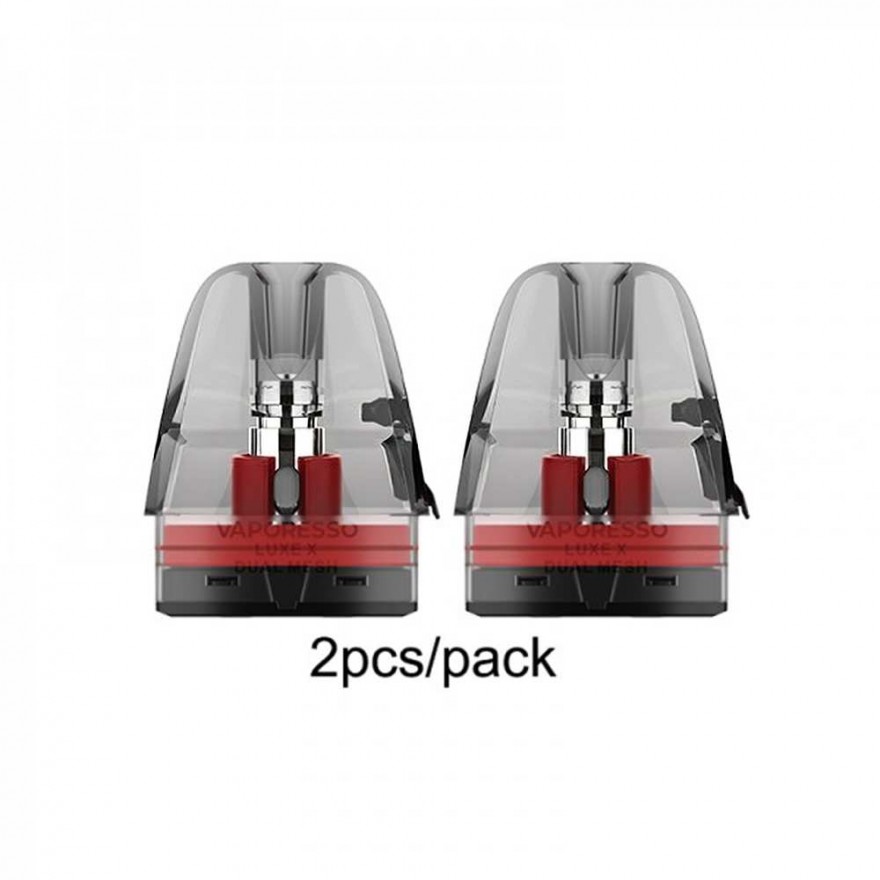 Vaporesso LUXE X Dual Mesh Pod Cartridge 5ml 2PCS/Pack Vaporesso LUXE X Dual Mesh Pod Cartridge 5ml 2PCS/Pack