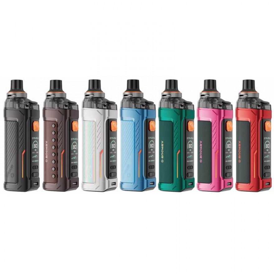 Vaporesso Armour G Pod System Kit 80W 3000mAh with GTX Coils Vaporesso Armour G Pod System Kit 80W 3000mAh with GTX Coils