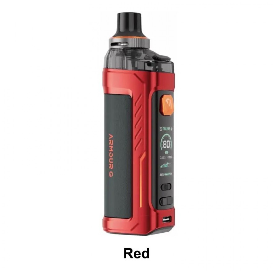 Vaporesso Armour G Pod System Kit 80W 3000mAh with GTX Coils Vaporesso Armour G Pod System Kit 80W 3000mAh with GTX Coils