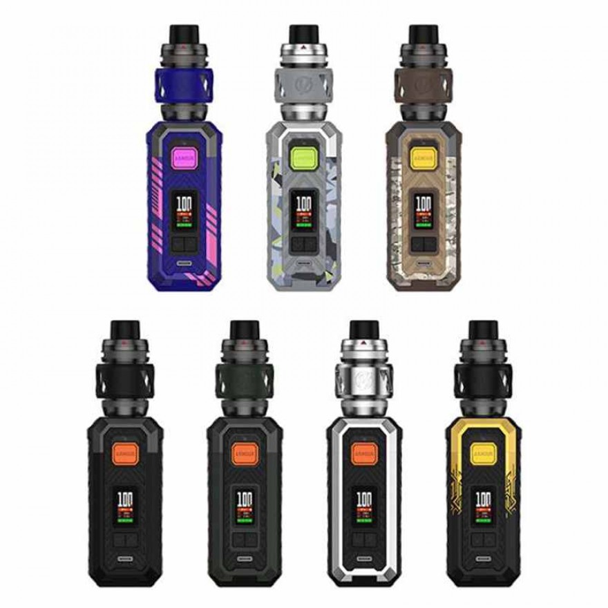 Vaporesso Armour S 100W Kit with iTank T Single 21700 Mod Vaporesso Armour S 100W Kit with iTank T Single 21700 Mod
