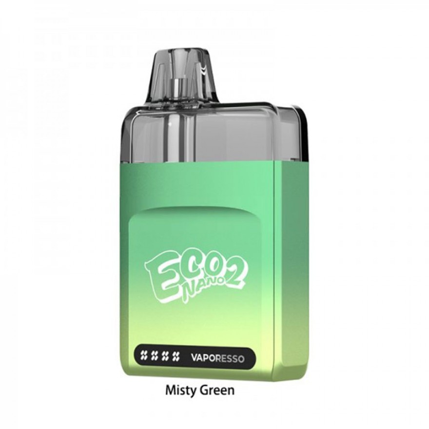 Vaporesso ECO Nano 2 Kit 1000mAh Pod System with 6ml COREX Pod Vaporesso ECO Nano 2 Kit 1000mAh Pod System with 6ml COREX Pod