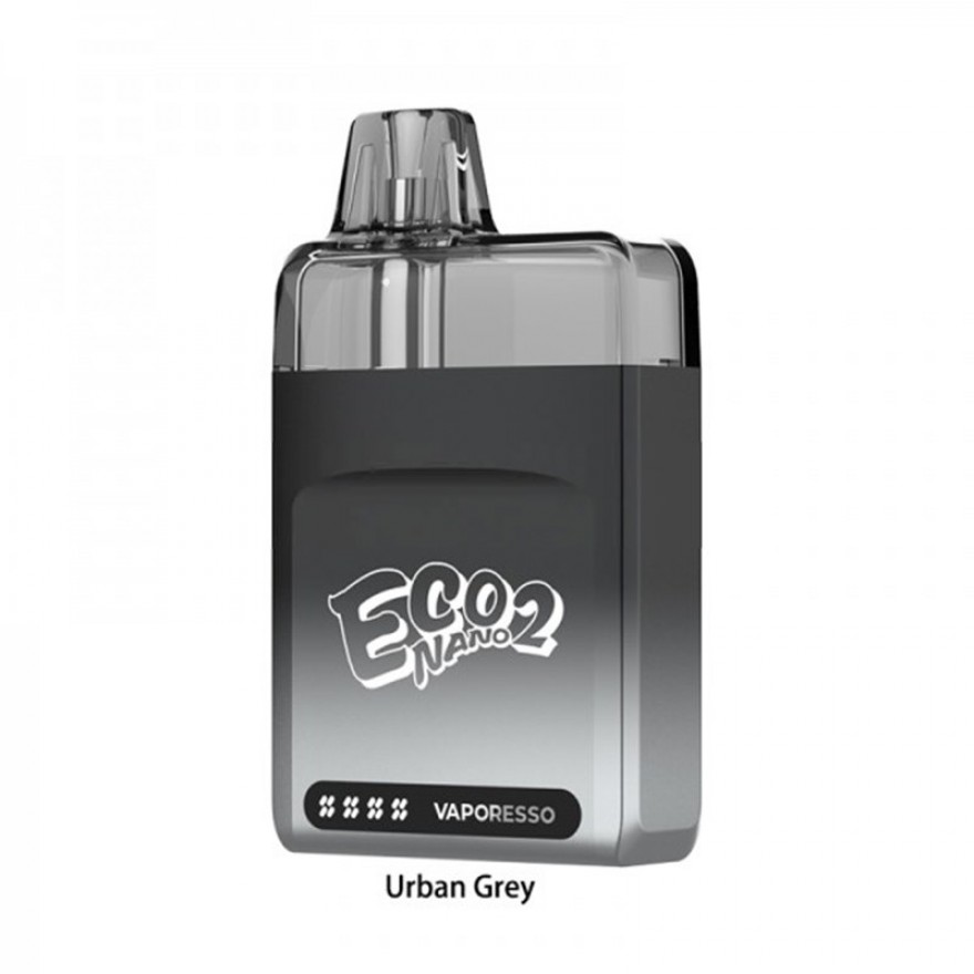 Vaporesso ECO Nano 2 Kit 1000mAh Pod System with 6ml COREX Pod Vaporesso ECO Nano 2 Kit 1000mAh Pod System with 6ml COREX Pod