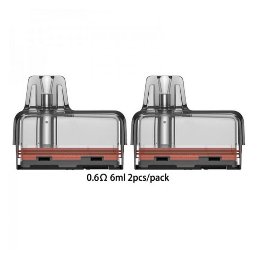 Vaporesso ECO Nano 2 Pod Cartridge 6ml 0.6Ω Replacement Pods 2pcs Vaporesso ECO Nano 2 Pod Cartridge 6ml 0.6Ω Replacement Pods 2pcs