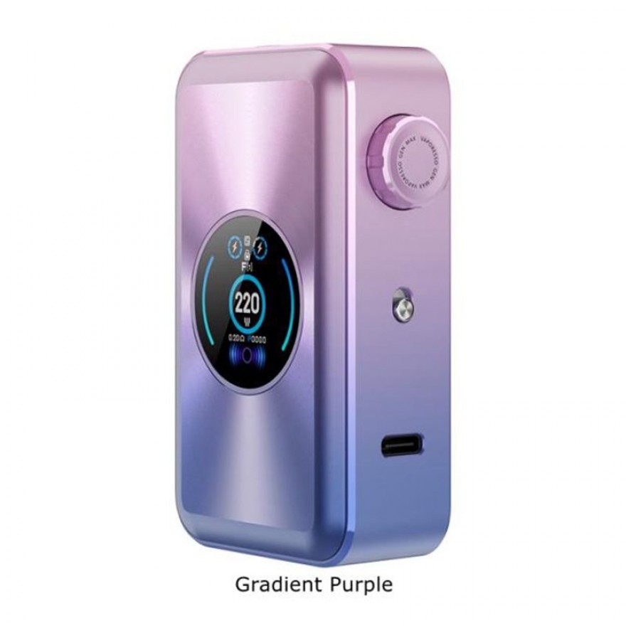 Vaporesso GEN Max Box Mod 220W Dual 18650 AXON Vape Mod Device Vaporesso GEN Max Box Mod 220W Dual 18650 AXON Vape Mod Device