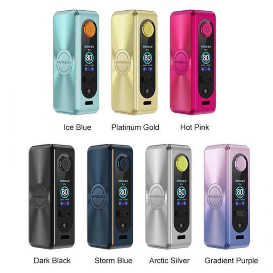 Vaporesso GEN SE Box Mod 80W Single 18650 AXON Vape Mod Device Vaporesso GEN SE Box Mod 80W Single 18650 AXON Vape Mod Device