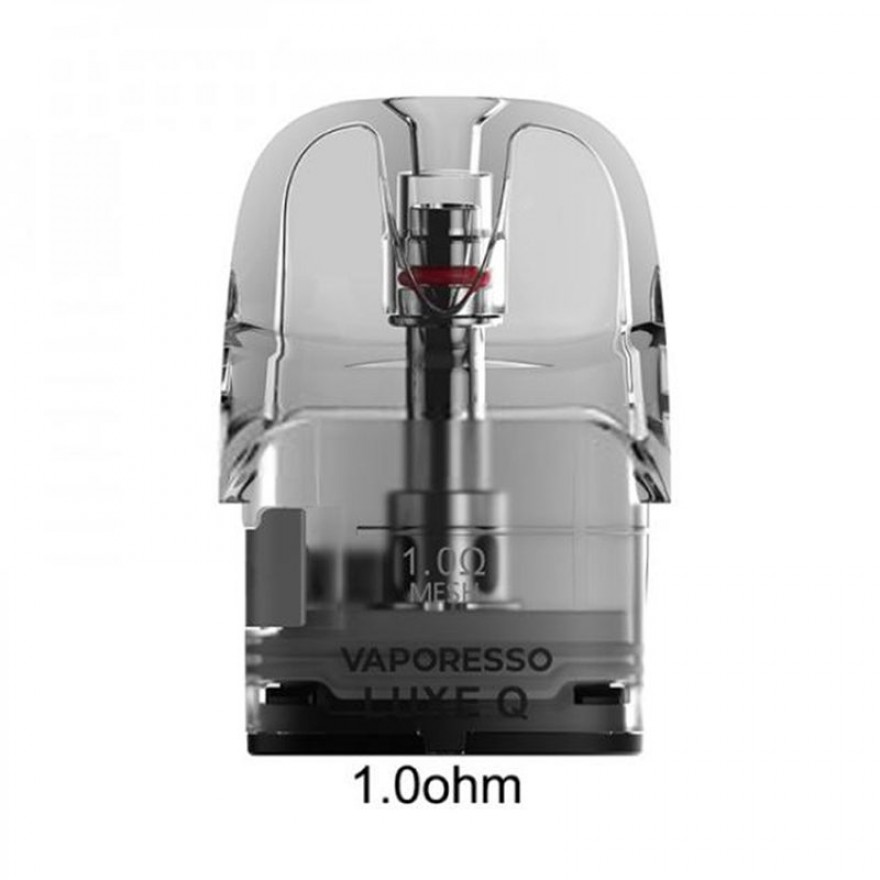 Vaporesso LUXE Q Pod Cartridge 3ml Mesh Replacement Pods 4PCS Pack Vaporesso LUXE Q Pod Cartridge 3ml Mesh Replacement Pods 4PCS Pack