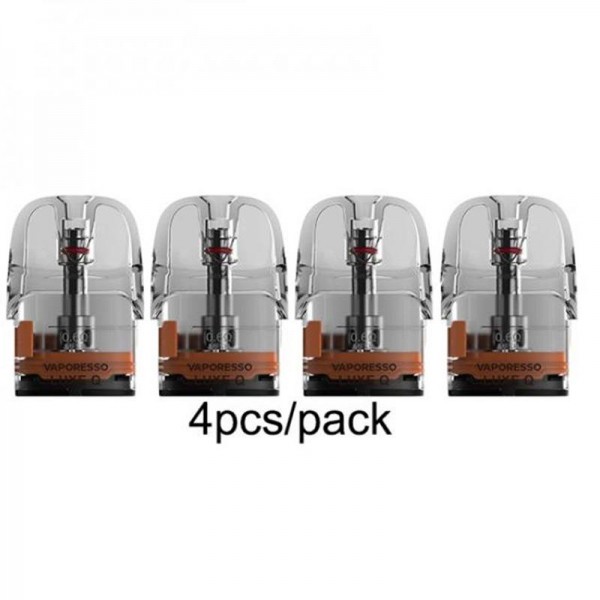 Vaporesso LUXE Q Pod Cartridge 3ml Mesh Replacement Pods 4PCS Pack Vaporesso LUXE Q Pod Cartridge 3ml Mesh Replacement Pods 4PCS Pack
