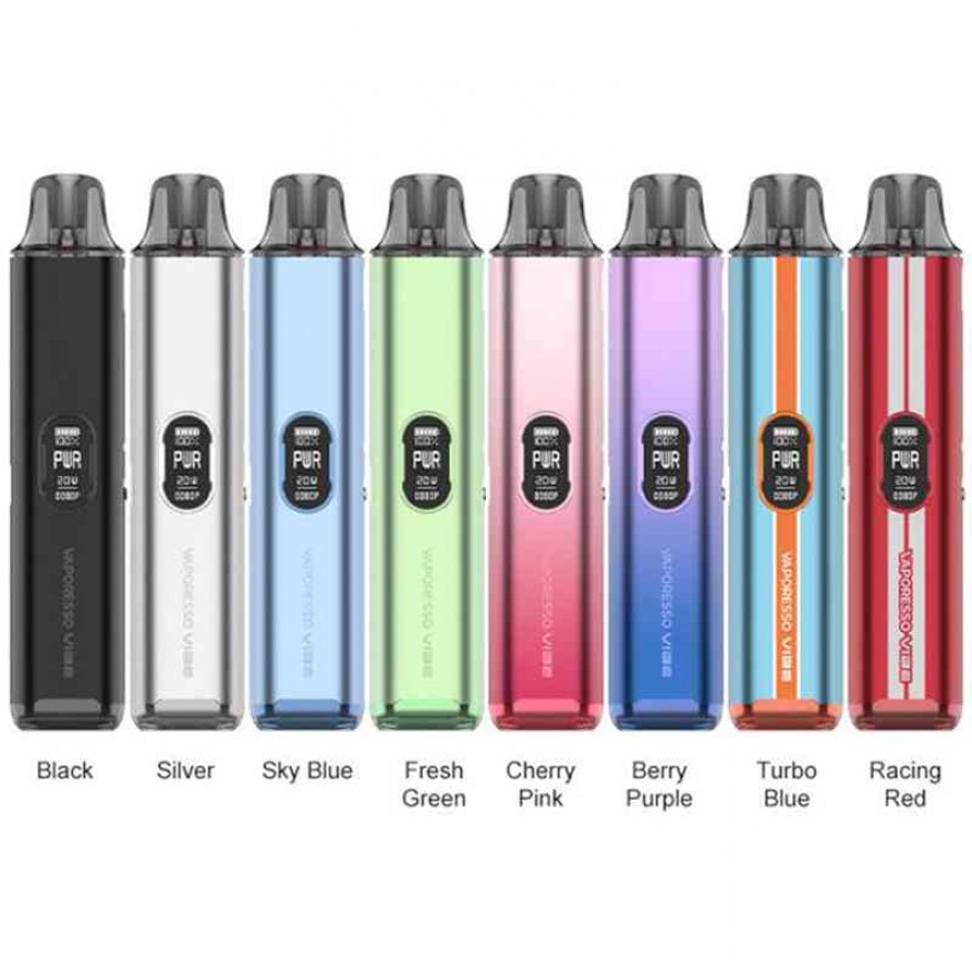 Vaporesso Vibe Pod System Kit 1100mAh Dual Mesh Vape Device Vaporesso Vibe Pod System Kit 1100mAh Dual Mesh Vape Device