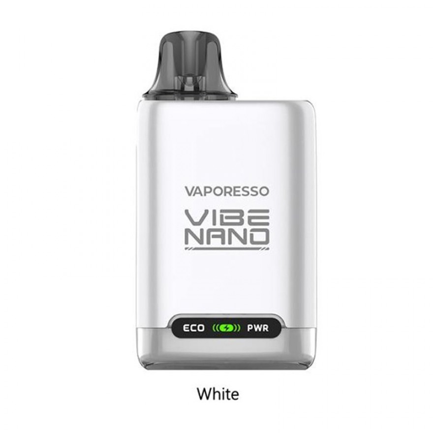 Vaporesso Vibe Nano Pod System Kit 1100mAh 4.5ml Dual Mesh Vape Vaporesso Vibe Nano Pod System Kit 1100mAh 4.5ml Dual Mesh Vape