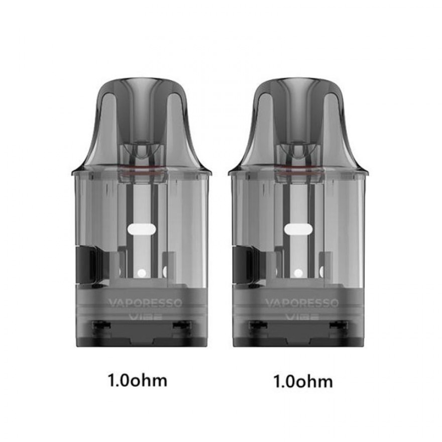 Vaporesso Vibe Pod Cartridge 4.5ml Replacement Pod 2pcs Pack Vaporesso Vibe Pod Cartridge 4.5ml Replacement Pod 2pcs Pack