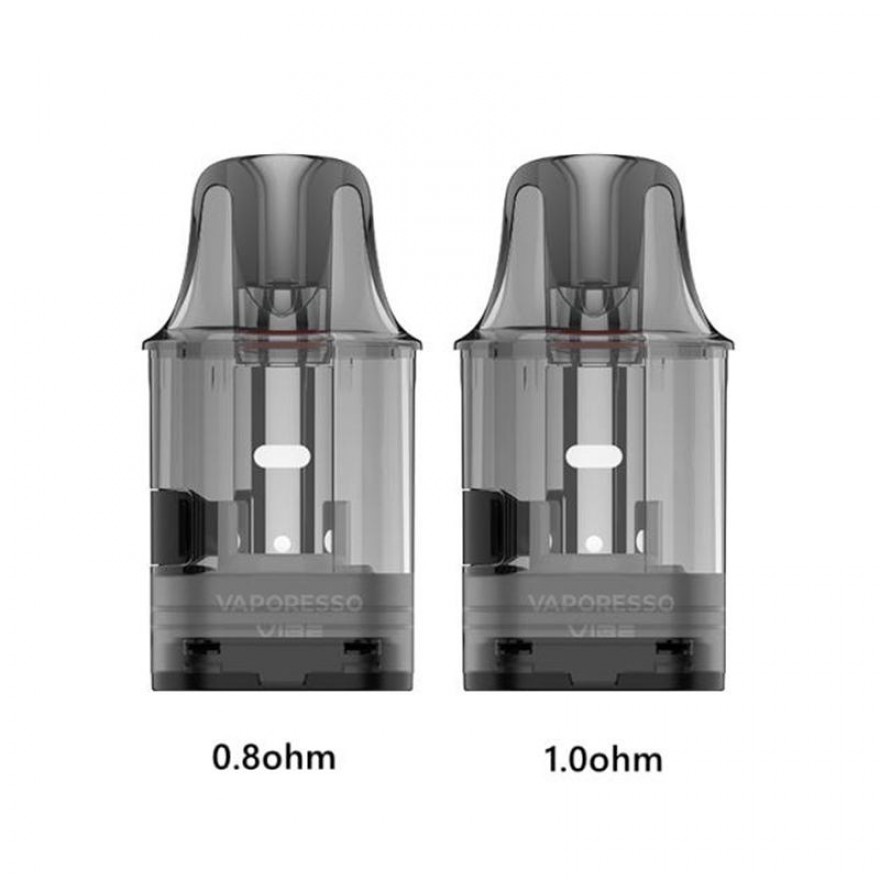 Vaporesso Vibe Pod Cartridge 4.5ml Replacement Pod 2pcs Pack Vaporesso Vibe Pod Cartridge 4.5ml Replacement Pod 2pcs Pack