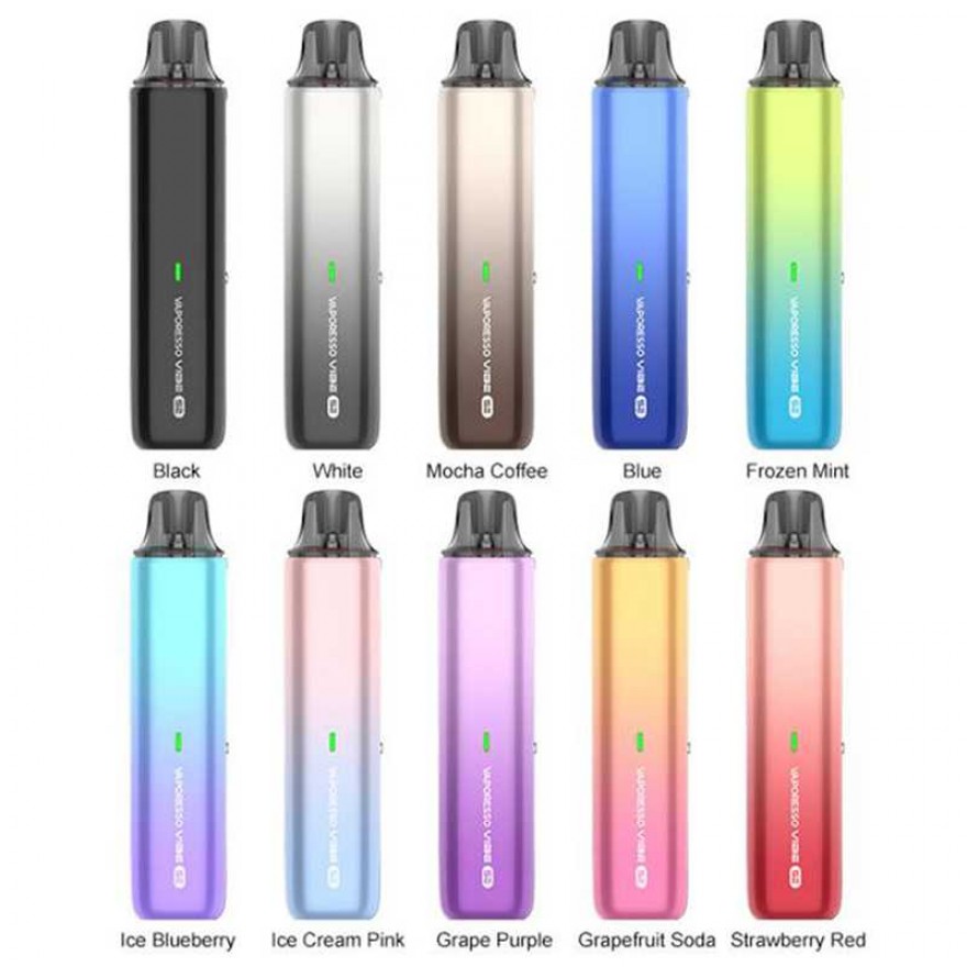 Vaporesso Vibe SE Pod System Kit 1100mAh 4.5ml Dual Mesh Vape Vaporesso Vibe SE Pod System Kit 1100mAh 4.5ml Dual Mesh Vape